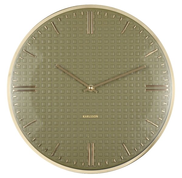 Designové nástěnné hodiny 6091GR Karlsson 35cm