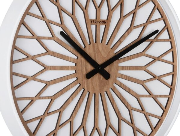 Designové nástěnné hodiny 6092WH Karlsson 41cm