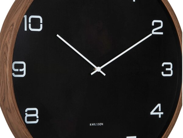 Designové nástěnné hodiny 6088BK Karlsson 50cm