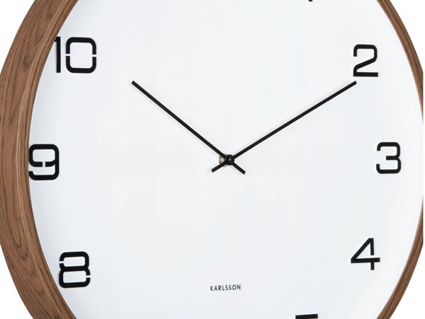 Designové nástěnné hodiny 6088WH Karlsson 50cm