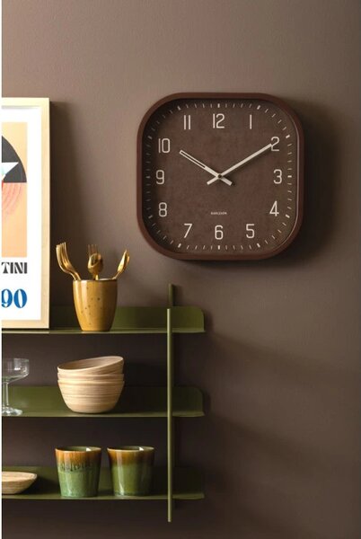 Designové nástěnné hodiny 6138BR Karlsson 30cm