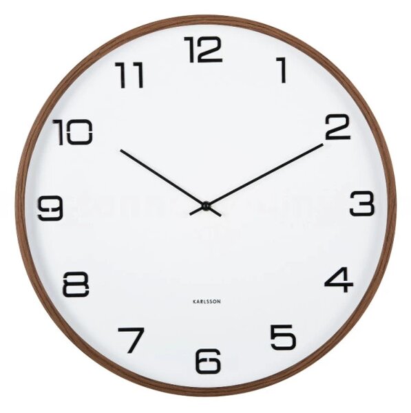 Designové nástěnné hodiny 6088WH Karlsson 50cm