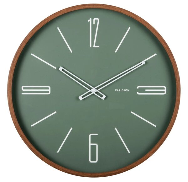 Designové nástěnné hodiny 6089GR Karlsson 50cm