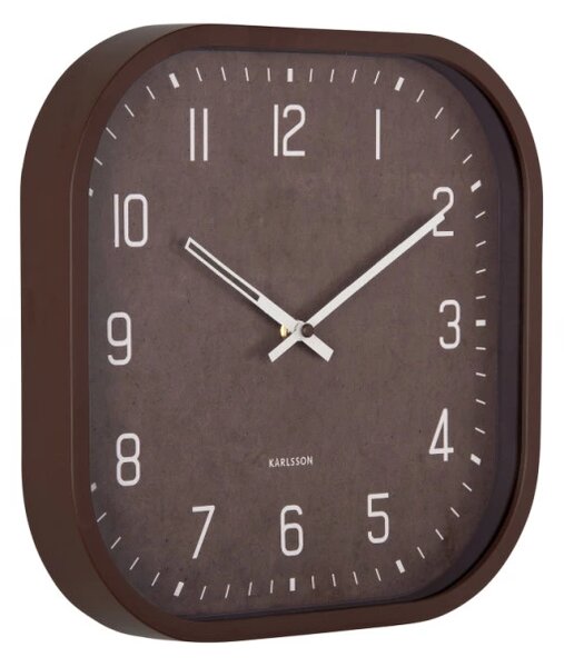 Designové nástěnné hodiny 6138BR Karlsson 30cm