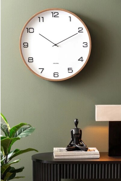 Designové nástěnné hodiny 6088WH Karlsson 50cm