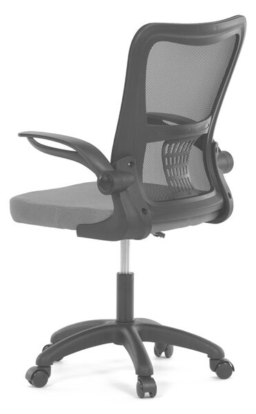 Dětská židle NINA – Šedá síťovina, houpací mechanismus