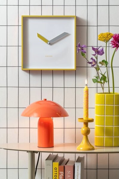 Designové nástěnné hodiny 6112YE Karlsson 28cm