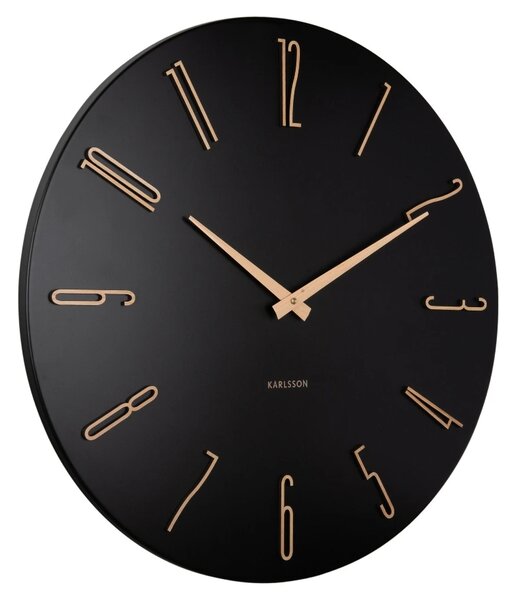 Designové nástěnné hodiny 6073BK Karlsson 50cm