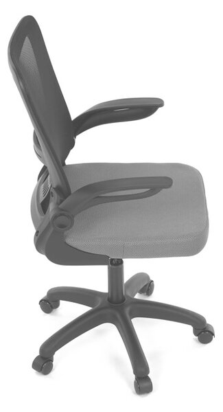 Dětská židle NINA – Šedá síťovina, houpací mechanismus
