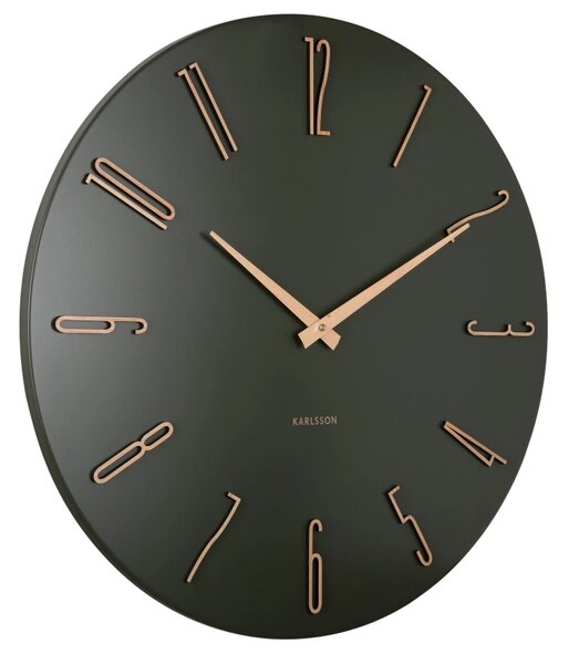 Designové nástěnné hodiny 6073GR Karlsson 50cm