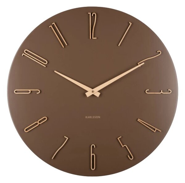 Designové nástěnné hodiny 6073BR Karlsson 50cm