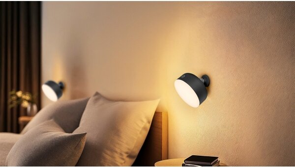 Osram - LED Stmívatelná nabíjecí stolní lampa 3v1 DECOR HELPER LED/1,8W/5V černá