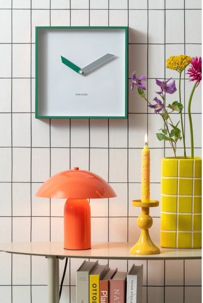 Designové nástěnné hodiny 6112GR Karlsson 28cm