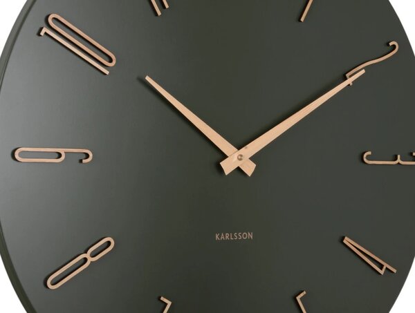 Designové nástěnné hodiny 6073GR Karlsson 50cm