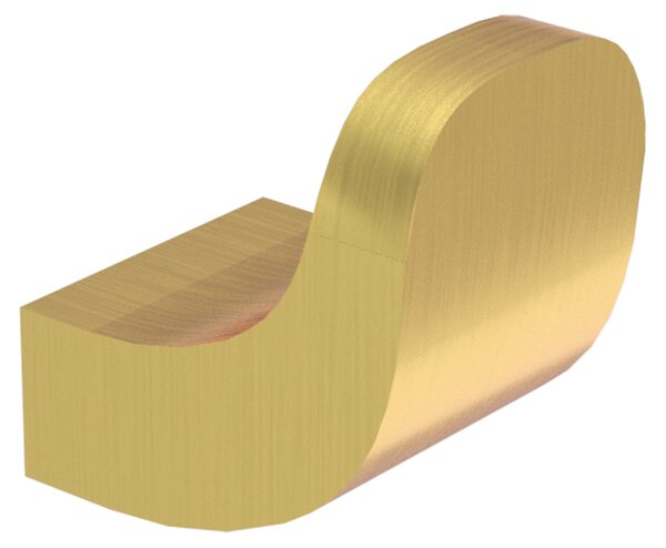 Nimco Nikau zlatá háček minimalistický oblý NKZ 30054-Z