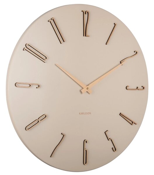 Designové nástěnné hodiny 6073WH Karlsson 50cm