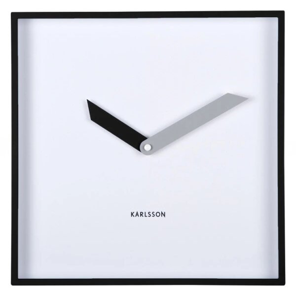 Designové nástěnné hodiny 6112BK Karlsson 28cm