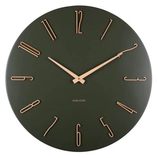 Designové nástěnné hodiny 6073GR Karlsson 50cm