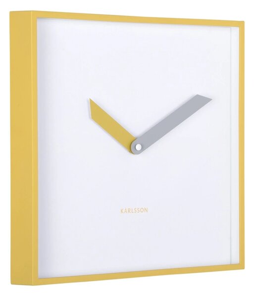 Designové nástěnné hodiny 6112YE Karlsson 28cm