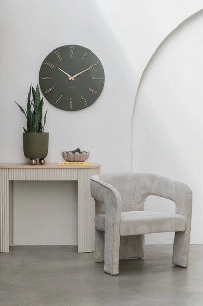 Designové nástěnné hodiny 6073GR Karlsson 50cm