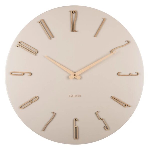 Designové nástěnné hodiny 6073WH Karlsson 50cm