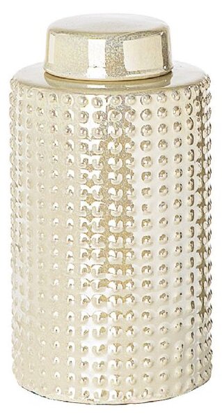 Keramická váza Sia Home Fashion perleťová 26x13cm
