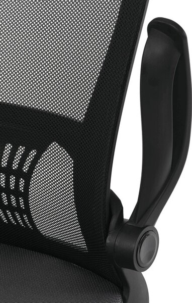 Dětská židle NINA – Šedá síťovina, houpací mechanismus