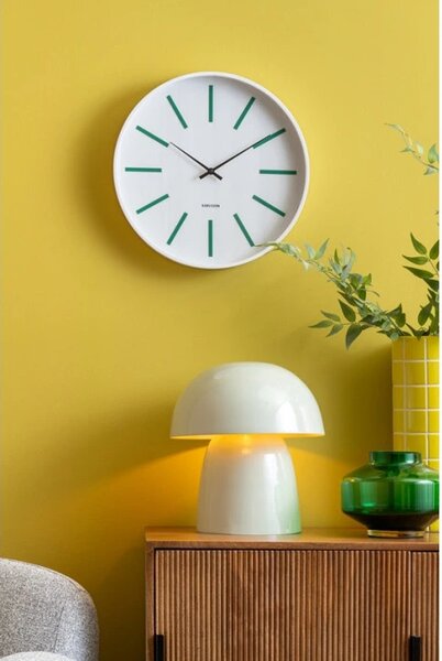 Designové nástěnné hodiny 6144GR Karlsson 40cm