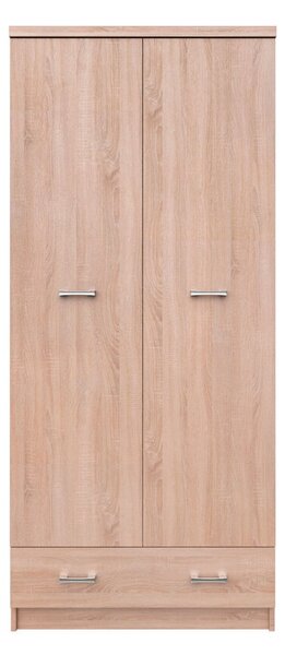 Skříň dvoudveřová se zásuvkou Top Mix 80x183x57 cm Dub sonoma