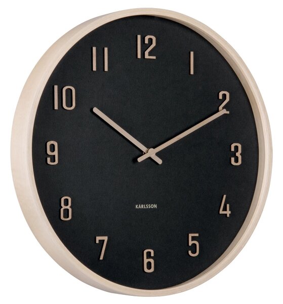 Designové nástěnné hodiny 6117BK Karlsson 40cm