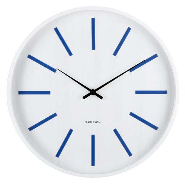 Designové nástěnné hodiny 6144BL Karlsson 40cm