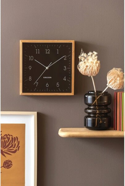 Designové nástěnné hodiny 6114BK Karlsson 29cm