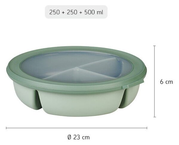 Svačinový box Nordic white – Mepal