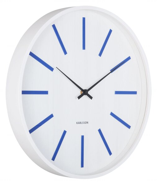 Designové nástěnné hodiny 6144BL Karlsson 40cm