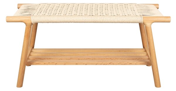 Dutchbone Dubová lavice KINTARO 90 cm