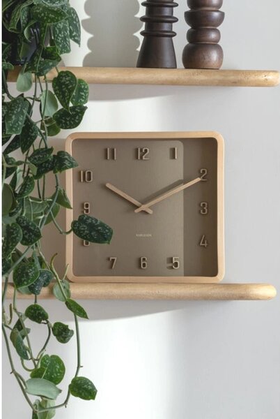 Designové nástěnné hodiny 6118BR Karlsson 26cm