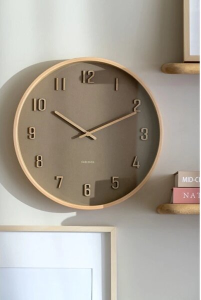 Designové nástěnné hodiny 6117BR Karlsson 40cm