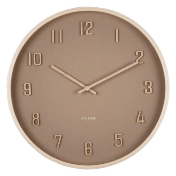 Designové nástěnné hodiny 6117BR Karlsson 40cm