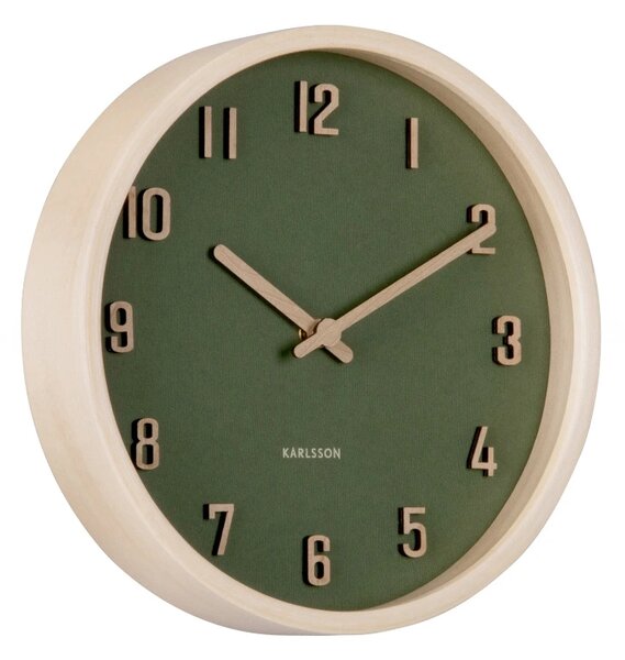 Designové nástěnné hodiny 6116GR Karlsson 22cm