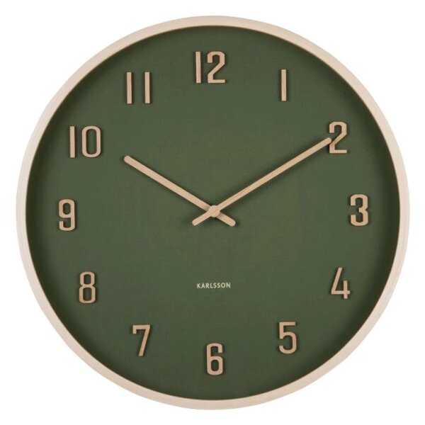 Designové nástěnné hodiny 6117GR Karlsson 40cm