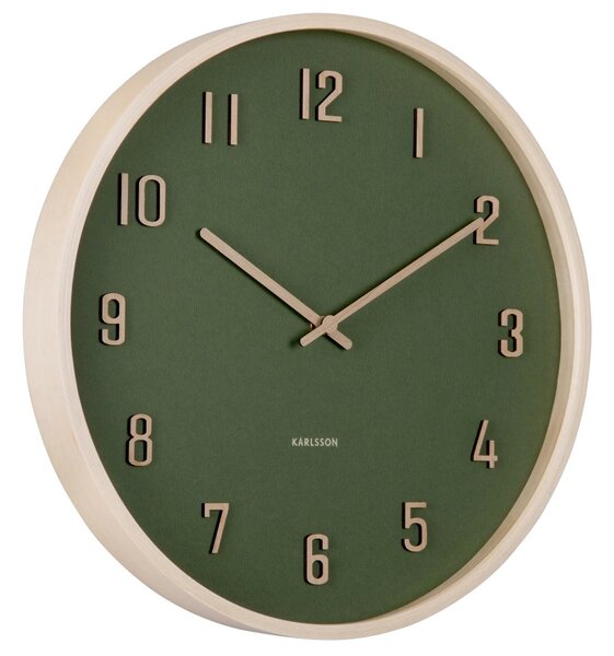 Designové nástěnné hodiny 6117GR Karlsson 40cm