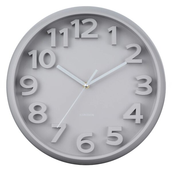 Designové nástěnné hodiny 6052WG Karlsson 33cm