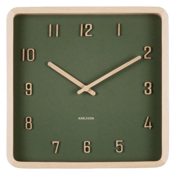 Designové nástěnné hodiny 6118GR Karlsson 26cm