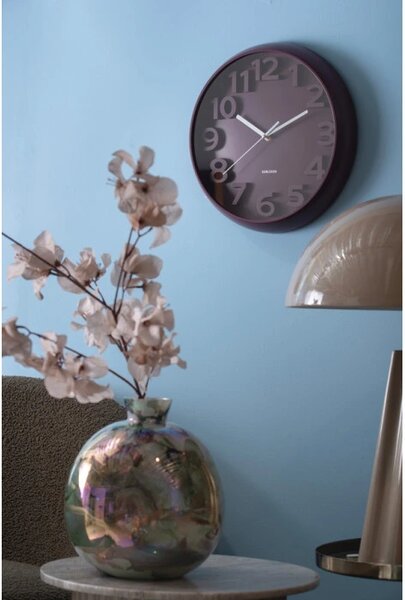 Designové nástěnné hodiny 6052BK Karlsson 33cm