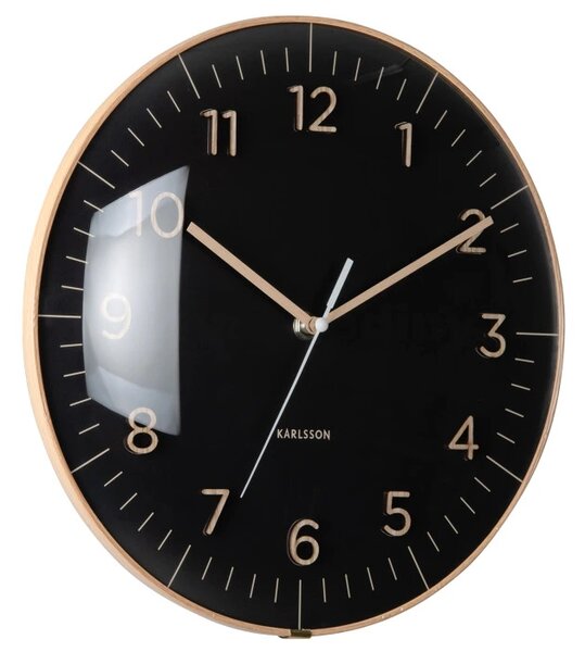 Designové nástěnné hodiny 6110BK Karlsson 30cm