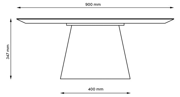 Dubový konferenční stolek Marco Barotti 90 cm s koženou podnoží