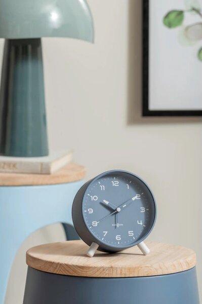 Designový budík 6029BL Karlsson 12cm