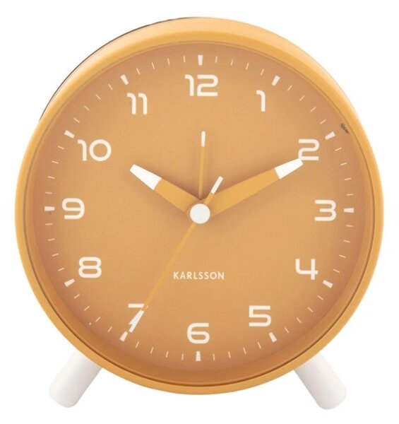 Designový budík 6029YE Karlsson 12cm