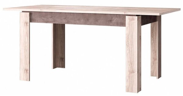 Rozkládací stůl 130/172 kaštan nairobi / onyx Jazz