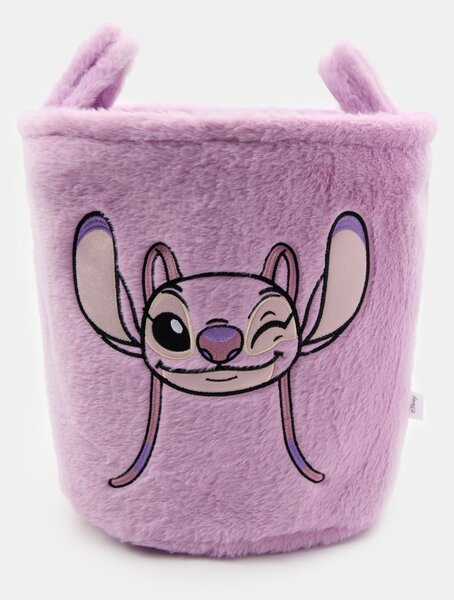 Sinsay - Plyšový úložný koš s úchyty Lilo & Stitch - růžová